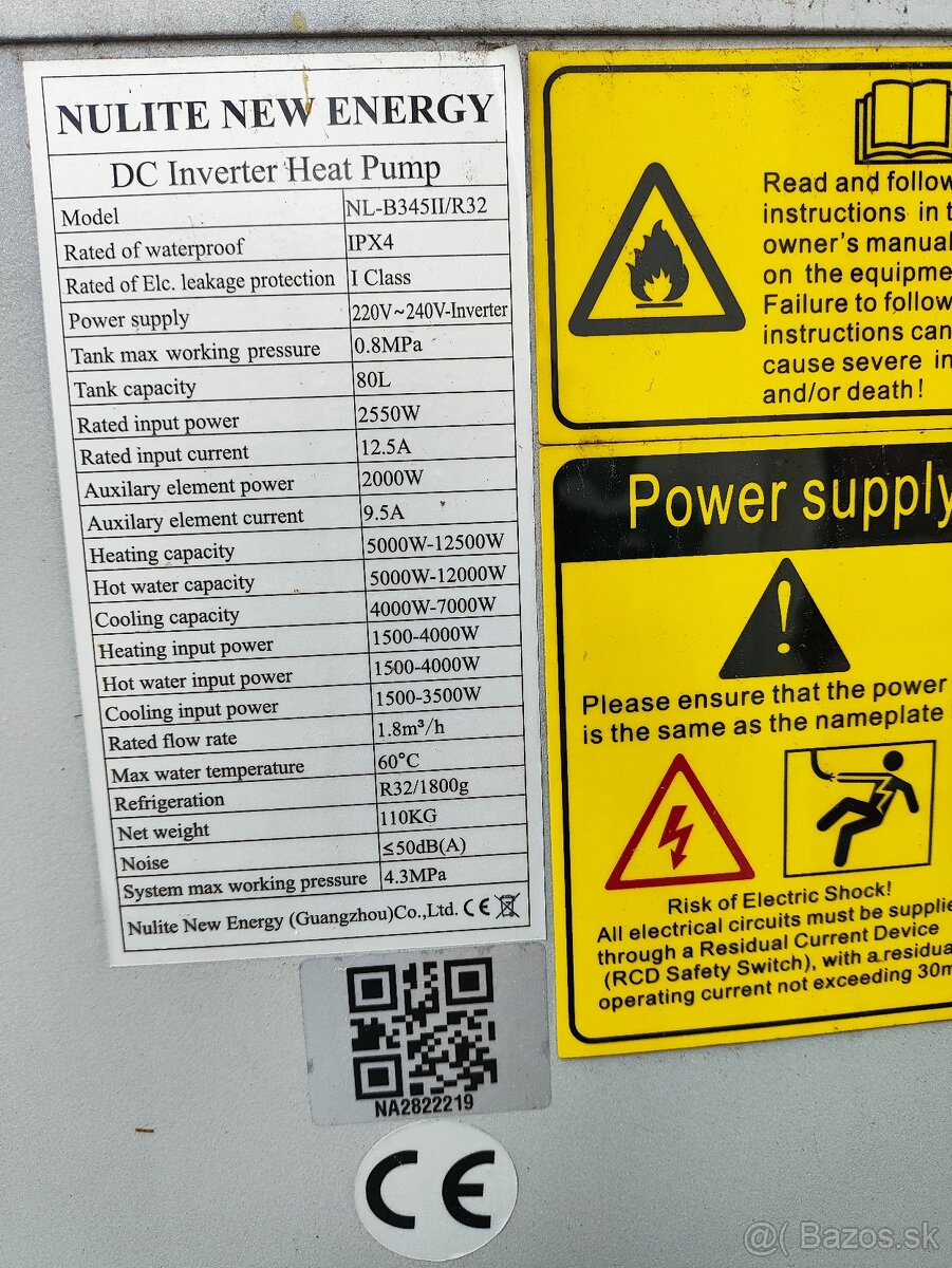 Predam tepelne cerpadlo NULITE 12Kw - 3