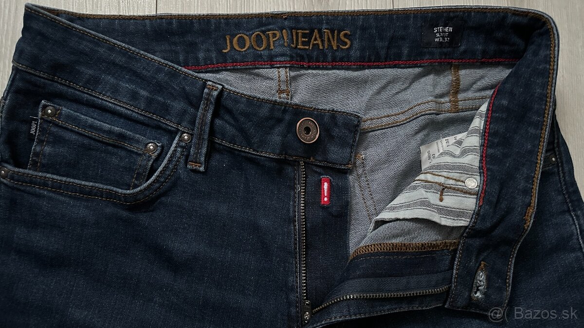 Pánske,kvalitné džínsy JOOP - veľkosť 31/32 - 3
