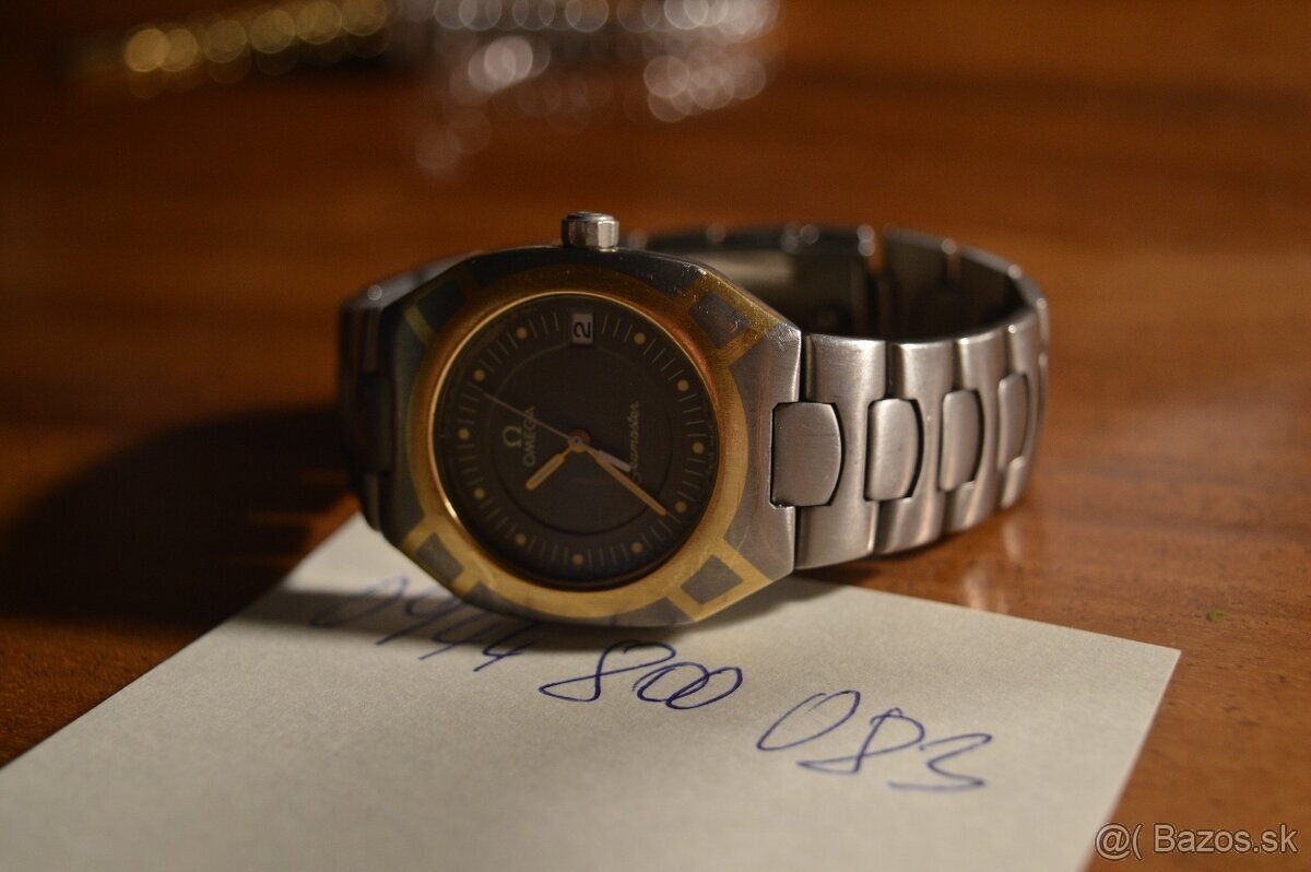 Švajčiarske unisex OMEGA Seamaster Polaris titan/zlato - 3