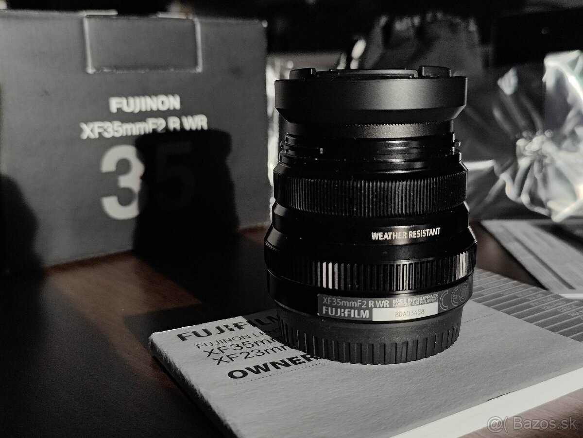 Fujinon XF 35mm F2 WR objektív na Fuji - 3