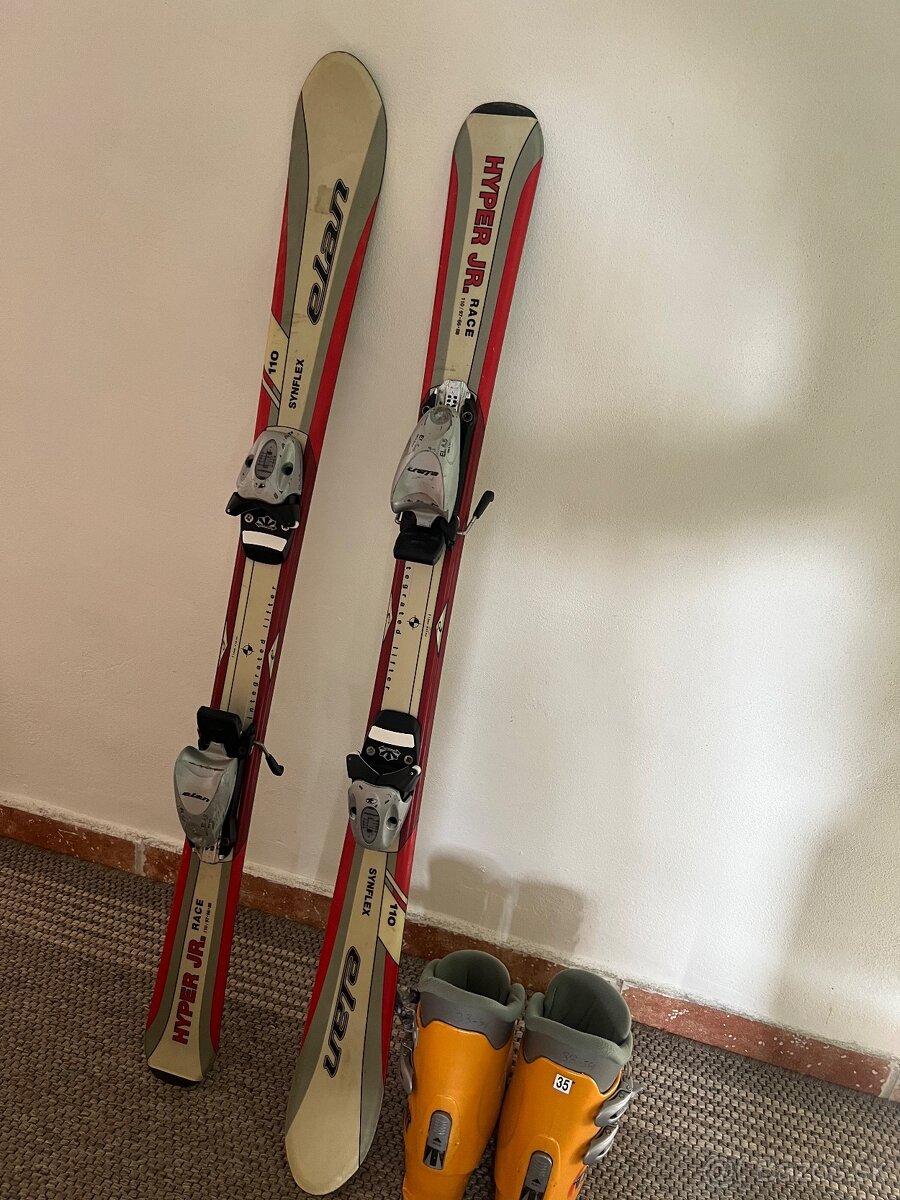 Predám detské lyže -veľmi dobrý stav - 3