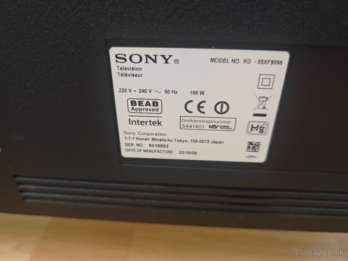 4K Android TV Sony Bravia 55" (139 cm) - 3