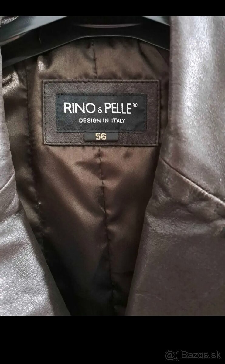 PÁNSKY KOŽÁK Z PRAVEJ KOŽE VEĽKOSŤ 56 - 3