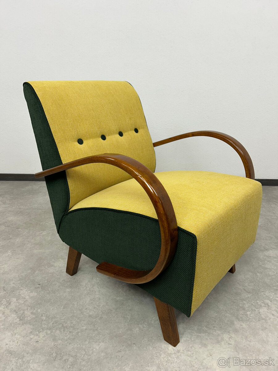 Dizajnové kreslá Halabala model C - 3