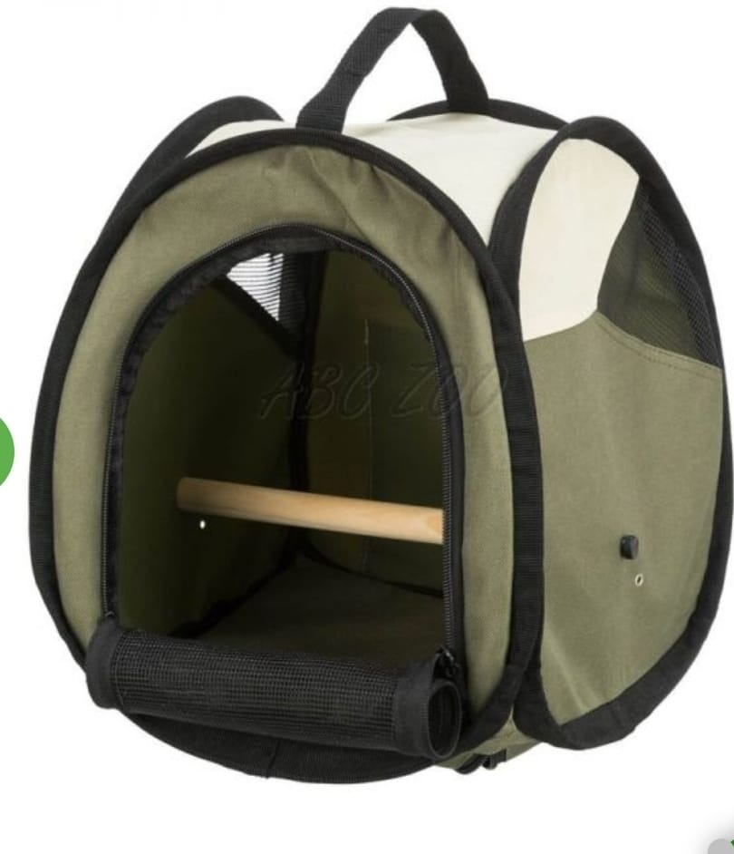 Klietka pre andulky + ihrisko pre papagáje + prenosná taška - 3