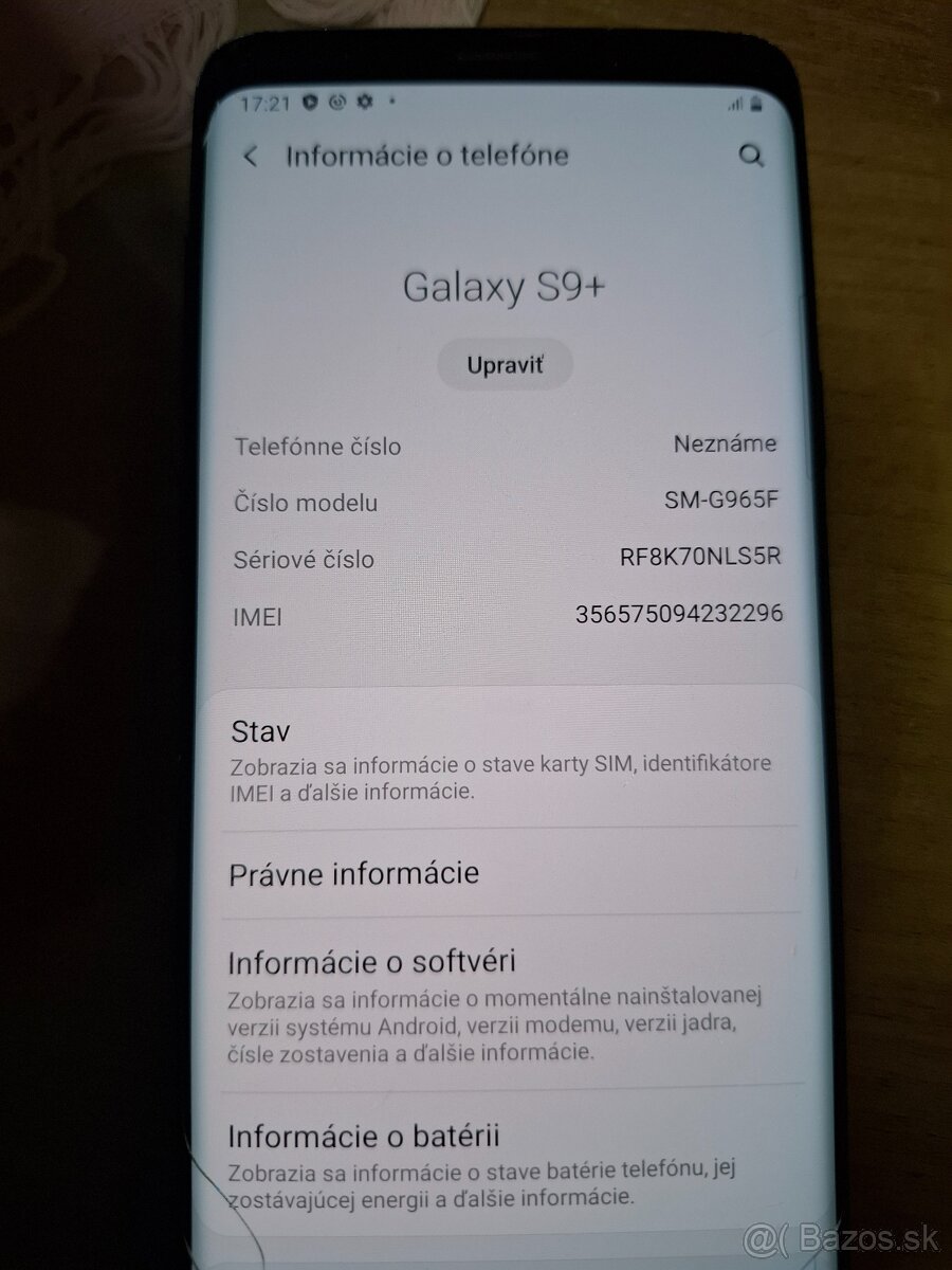 Predam Samsung galaxy S 9 + 128gb - 3