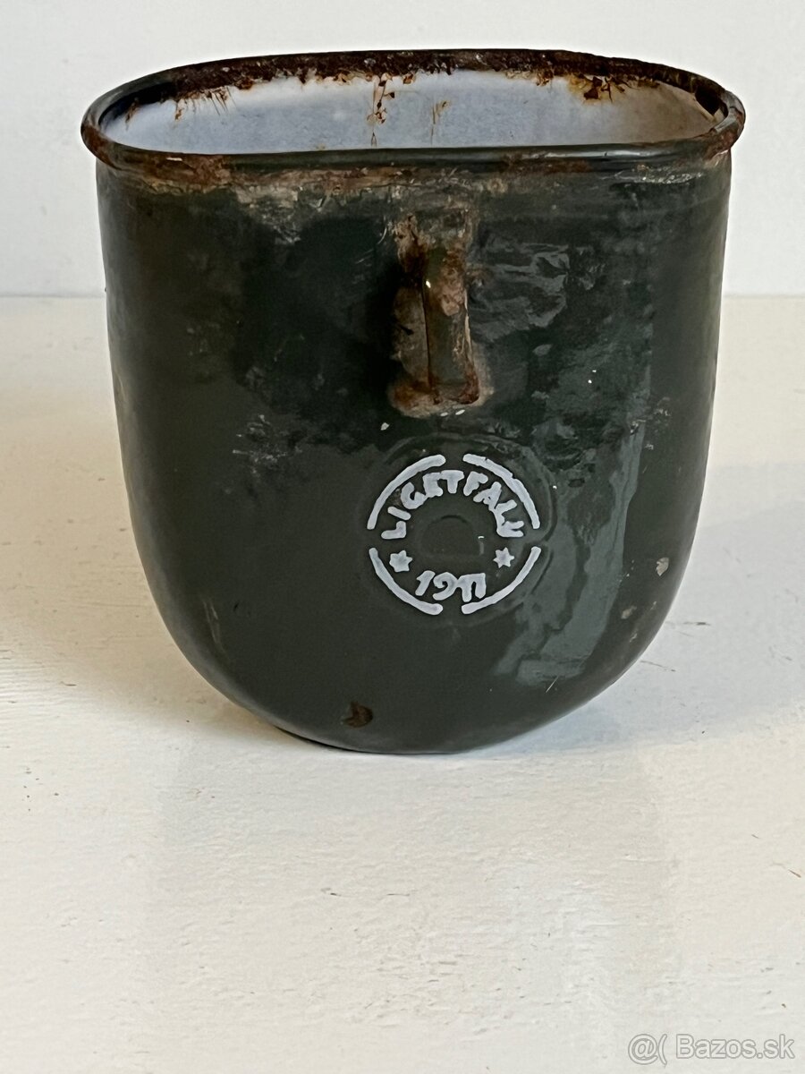 Smaltovaný hrnček Rakúsko-Uhorskej armády - 3