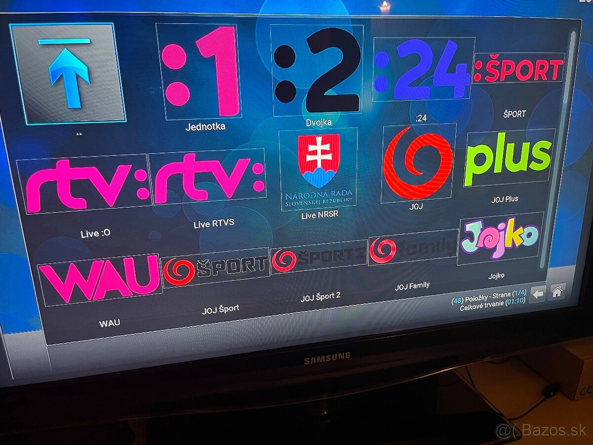 Novy android tv box Amlogic - 3