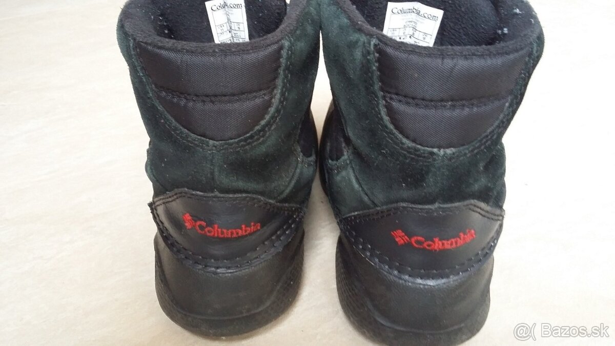 Ľahké čižmy zn.Columbia, nepremokavé, teplé veľ.32 - 3