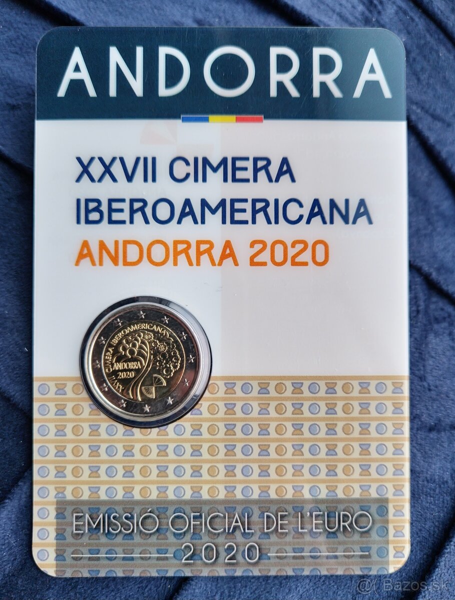 2eur.sk - pamätné 2€ euro Andorra - Proof + BU - 3