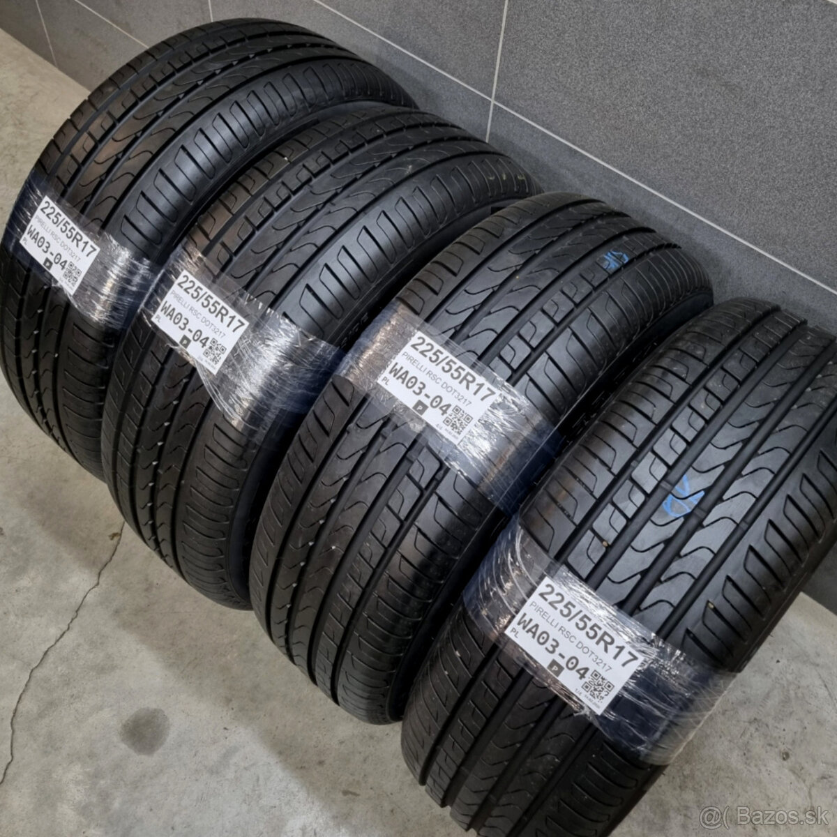 Letné pneumatiky 225/55 R17 PIRELLI RSC - 3