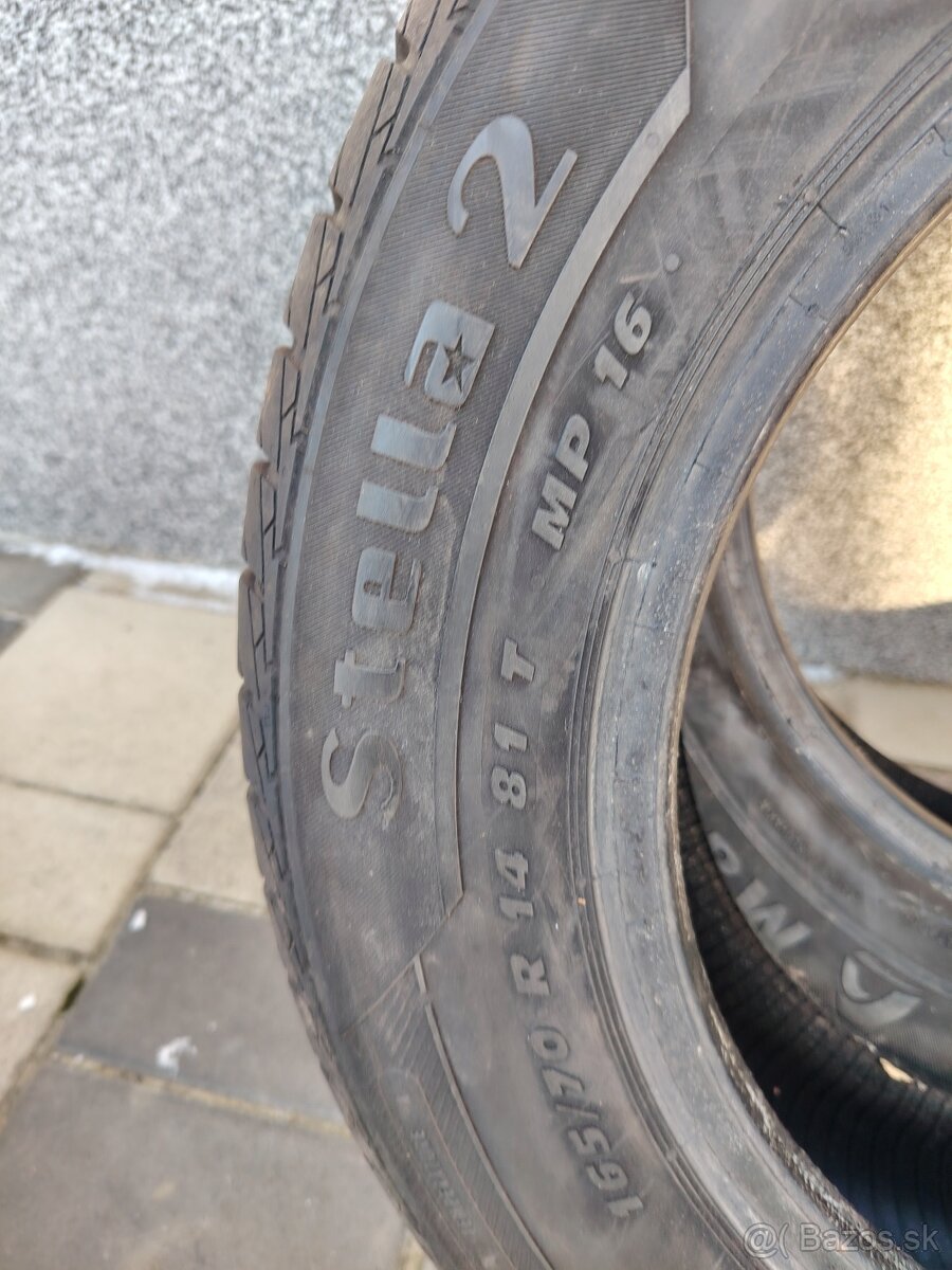 Predám PNEU 165/70R14 81T LETO - 3