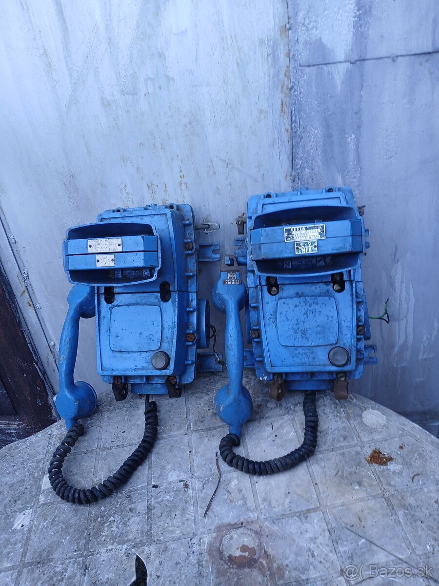 Staré banské telefóny Tesla Ex9 - 3