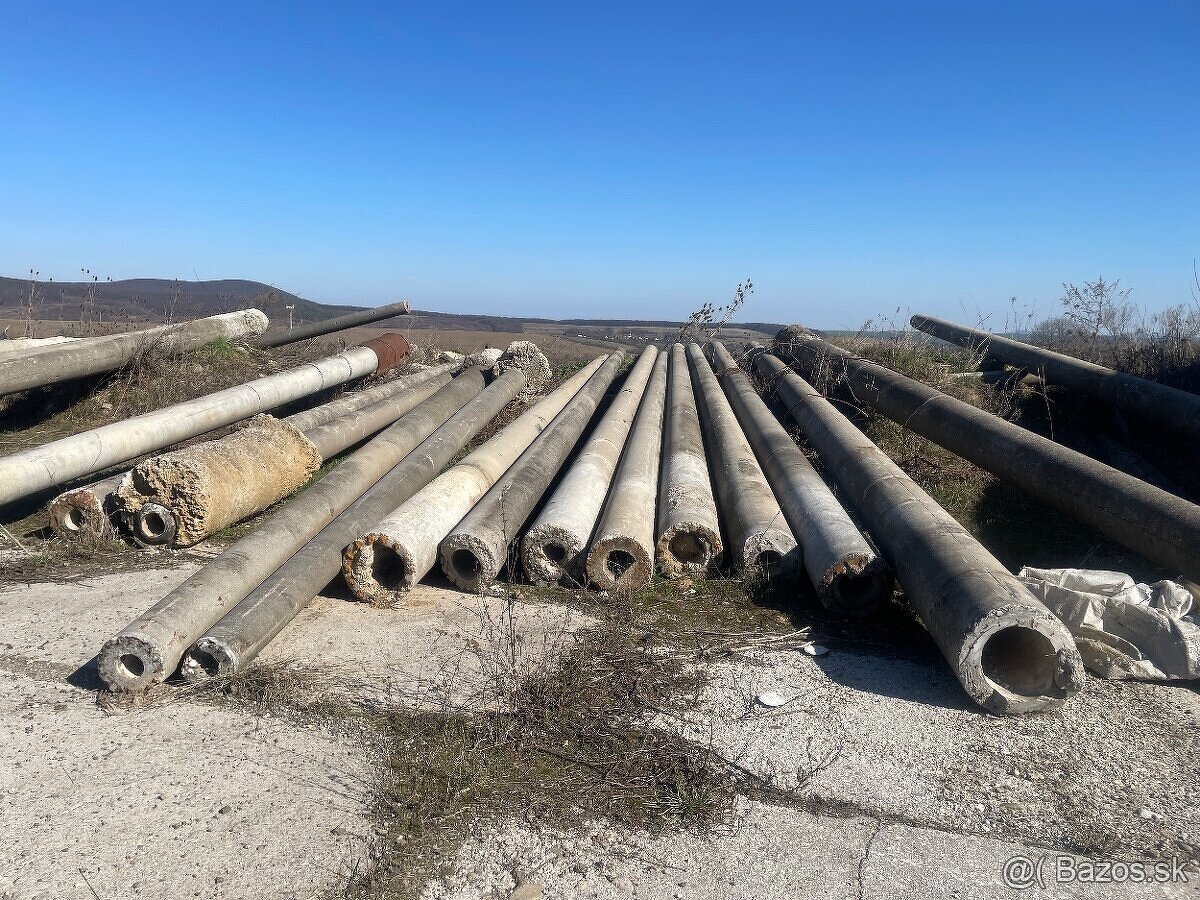 Betónové elektrické stĺpy - 3