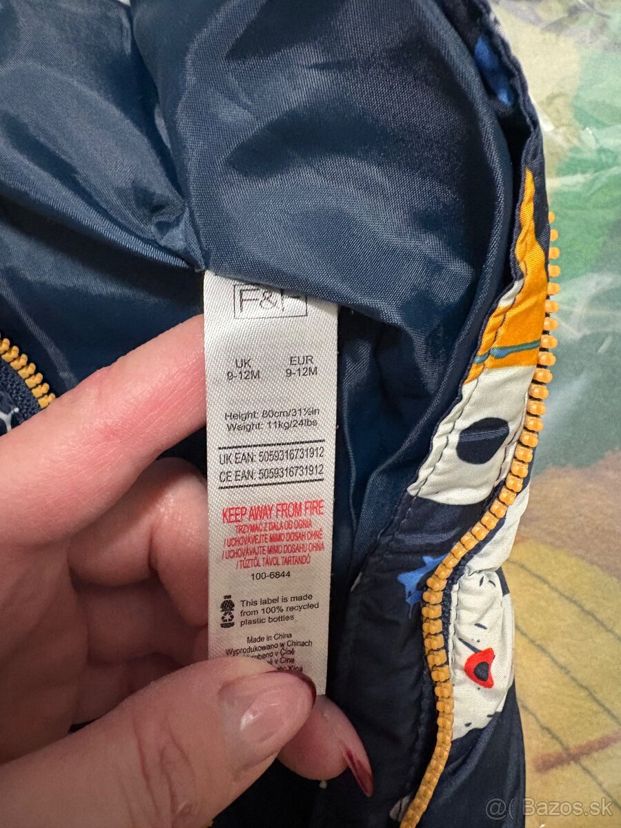 Detsky overal 9/12M - 3