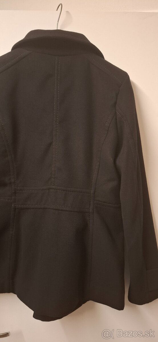 Dámsky kabát, čierny. H&M, veľ. 36 - 3