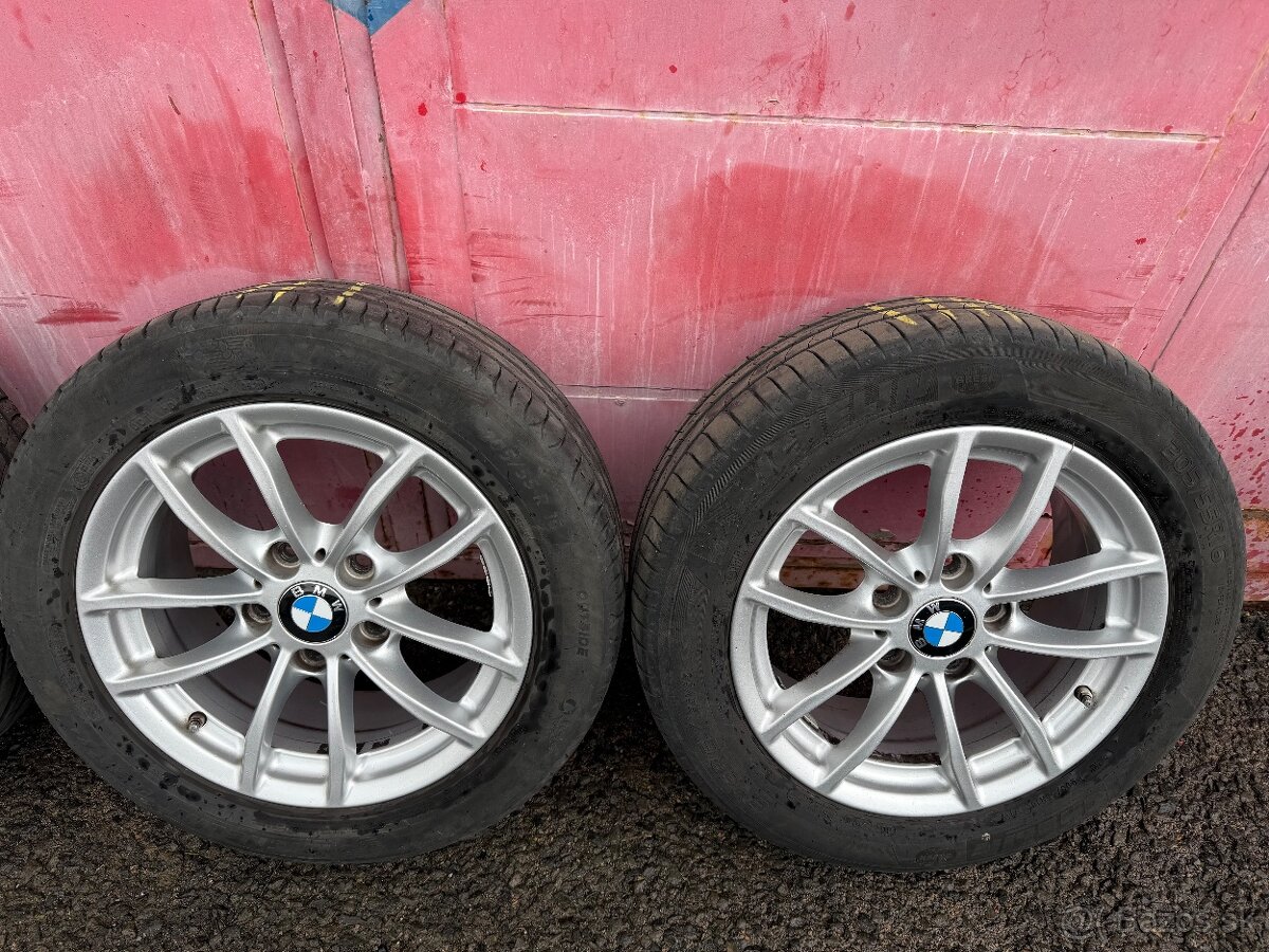 Hliníkové disky BMW + Pneu 5x120 7J x 16H2 ET 40 - 3