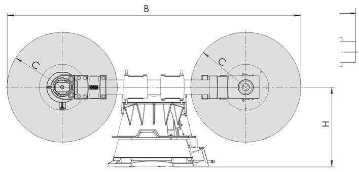 KUKA robot polohovadlo KPF3 otocny stol - 3