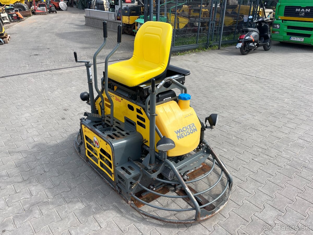 Hladička betónu s pojazdom Wacker Neuson CRT 36-25 Husqvarna - 3