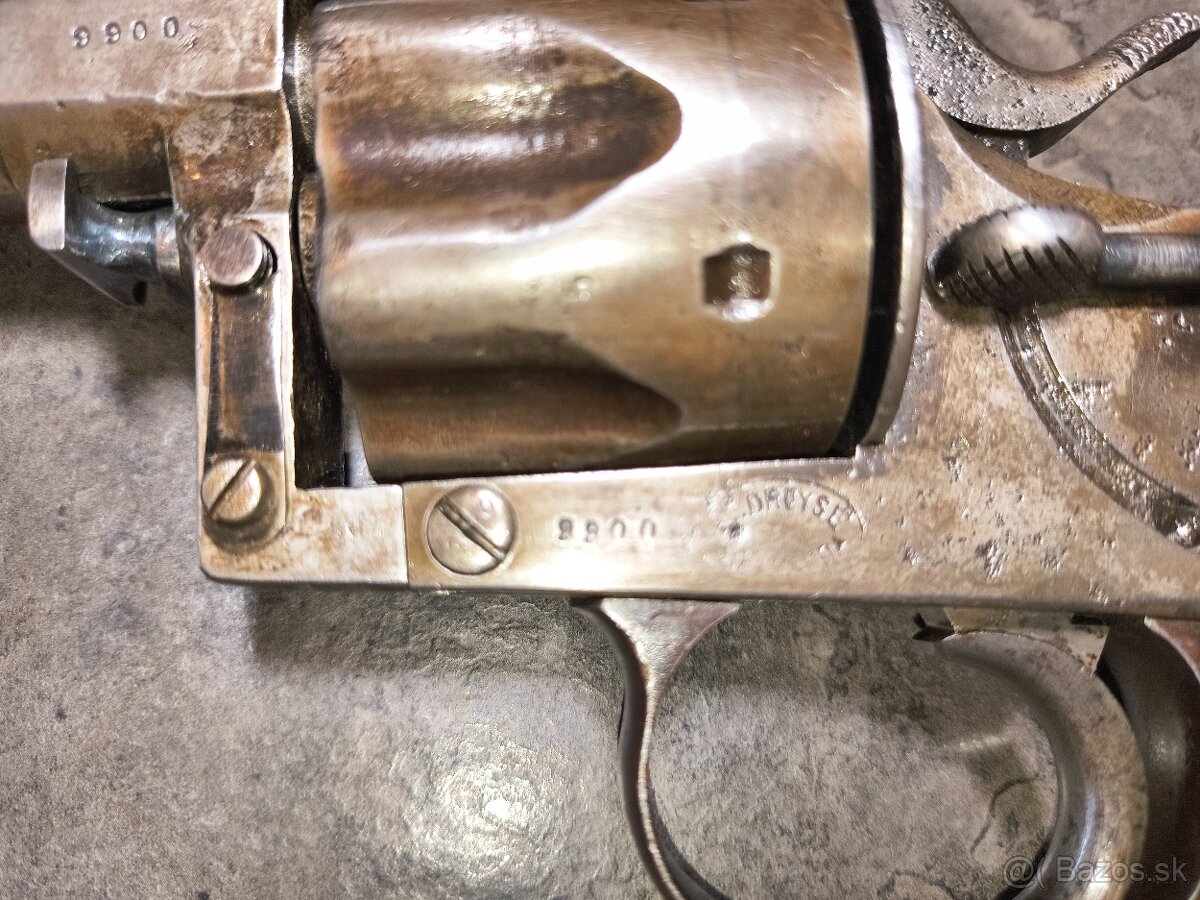 Historický Reichsrevolver Model 1883 - pred rokom 1890 - 3