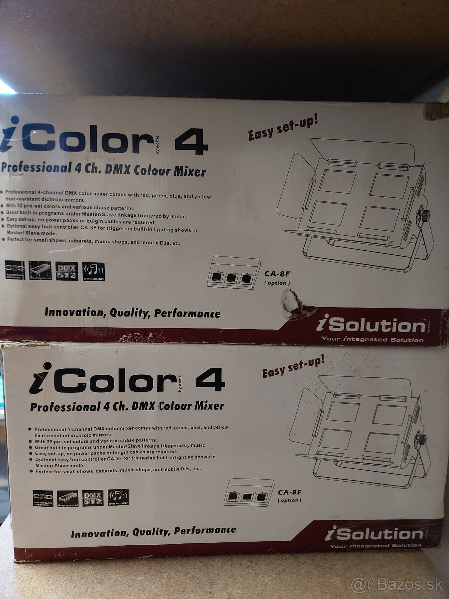 Icolor 4 DMX 4x500W - 3