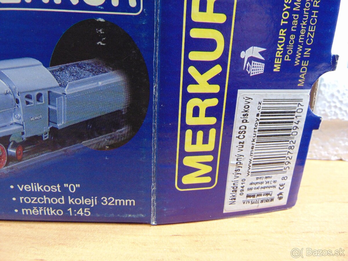 modelová železnica vláčiky ČSD od MERKÚRA mierka O - 3