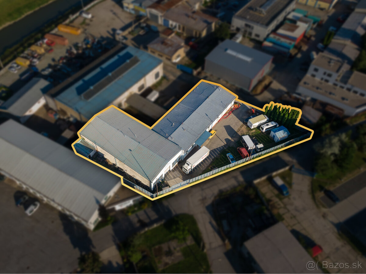 Administratívna budova a hala v priemyslenej časti | Rampová - 3