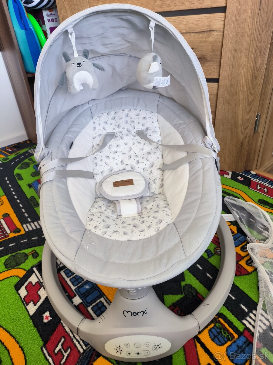 Elektrické ležadlo MoMi KENANI svetlosivá - 3