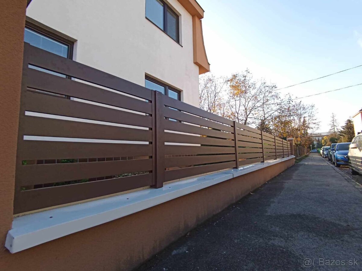 Bezúdržbové AL oplotenie - 3