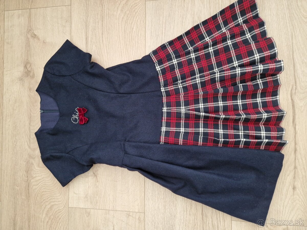 Nádherné šaty 2x 134/140 a 128/134 nové - 3