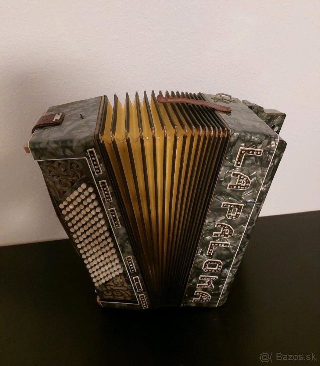 Akordeon Chromatika chromatický gombíkový LA PALOMA - 3