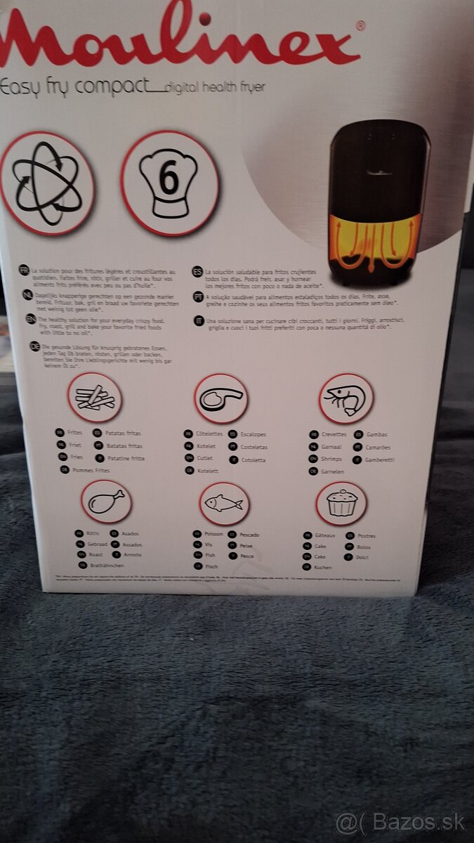 Teplovzdusna friteza moulinex - 3