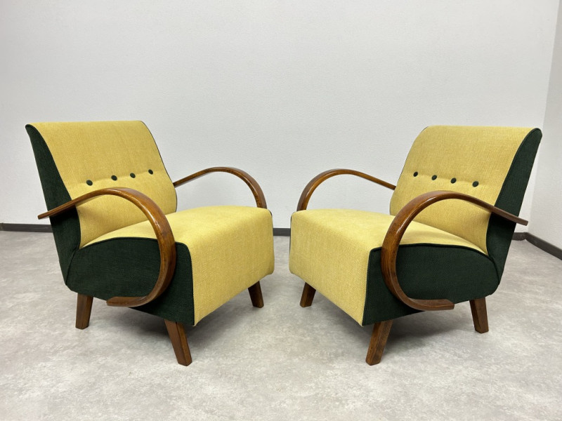 Dizajnové kreslá Halabala model C Duocolor - 3