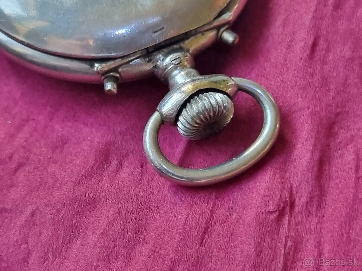 Veľké vreckové hodinky,s budíkom. - 3