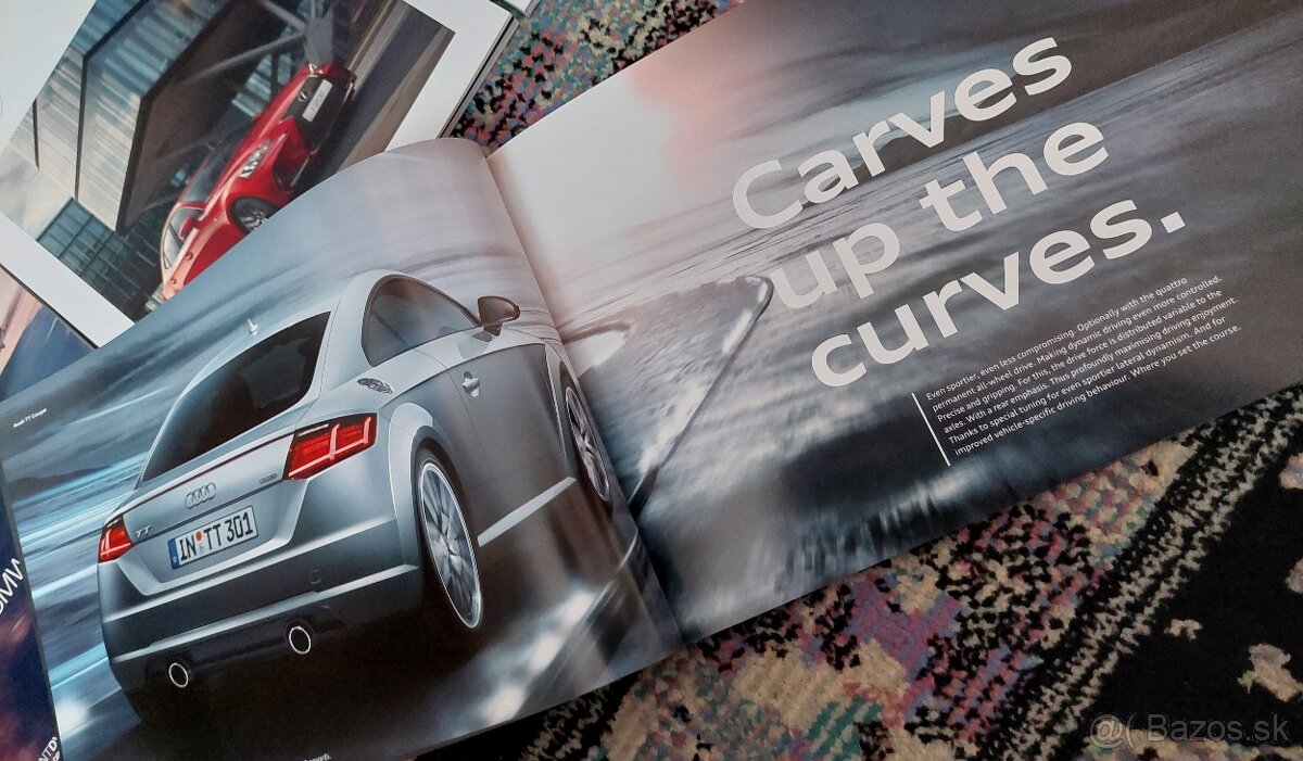💎🚗Predám Katalóg Audi TT / TTS (3.Gen) Coupe ,Roadster 🏁✨ - 3