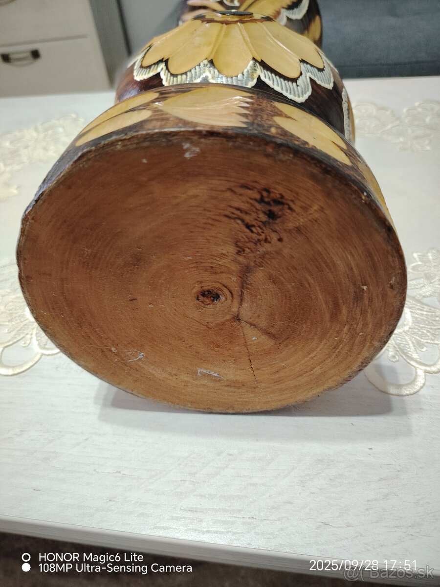 Drevená váza - 3