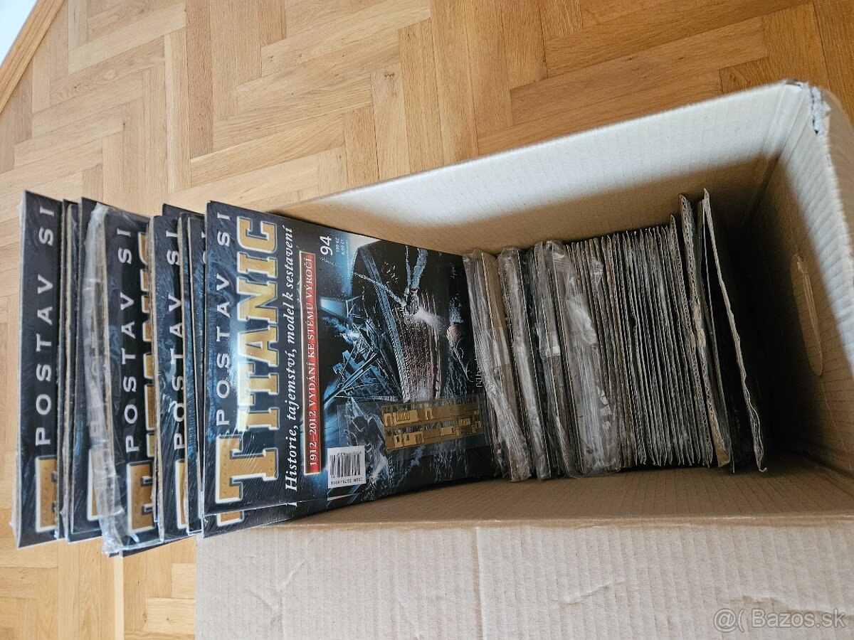 Titanic 1/250 hachette stavenica, 130 cisel, verzia 100rokov - 3