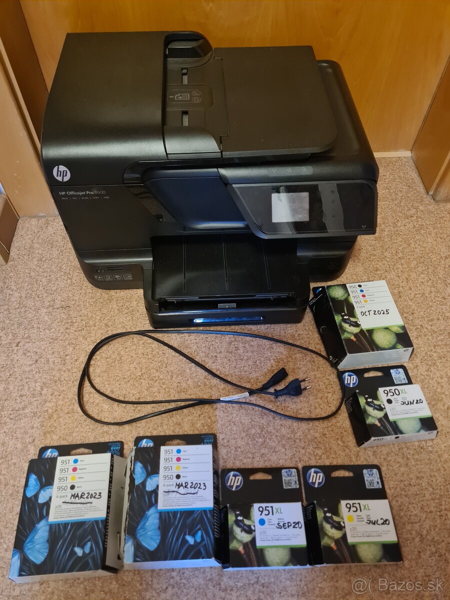 Tlačiareň HP Officejet Pro 8600 plus farby, info nižšie - 3
