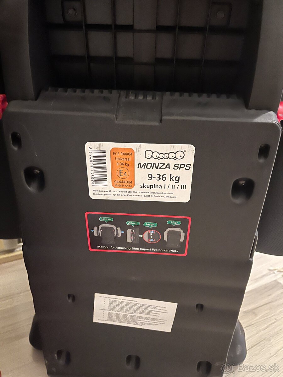autosedacka monza sps 9-36kg - 3