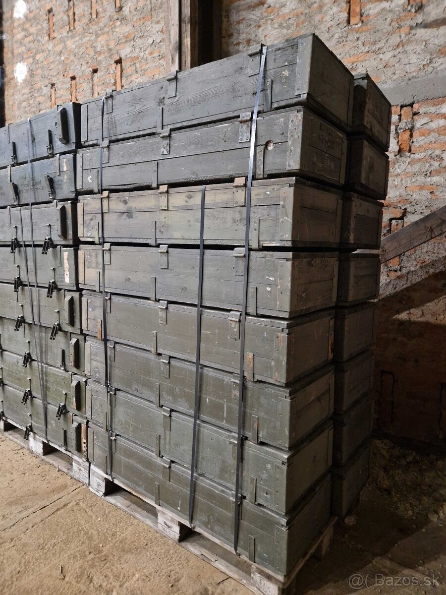 Vojenské ARMY bedne krabice debny - 3