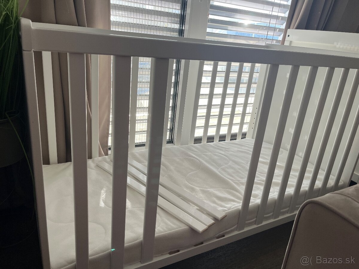 Detská postieľka ROXIE 60x120 + matrac - 3