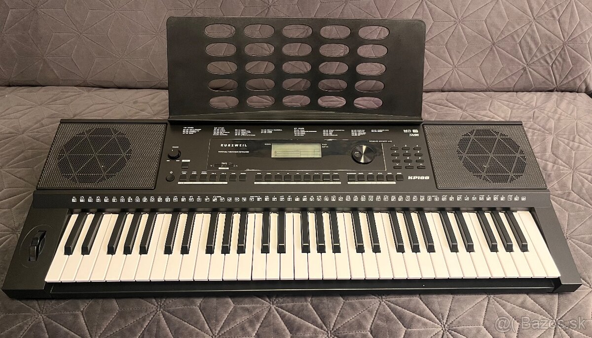 Set - Kurzweil KP100 Keyboard, púzdro, stojan - 3
