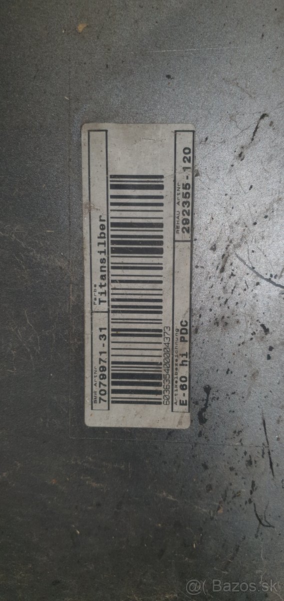 Zadný nárazník BMW 5 E60 - 3