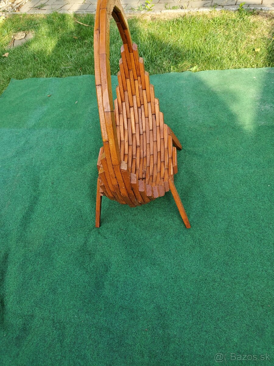 Drevený košík - 3