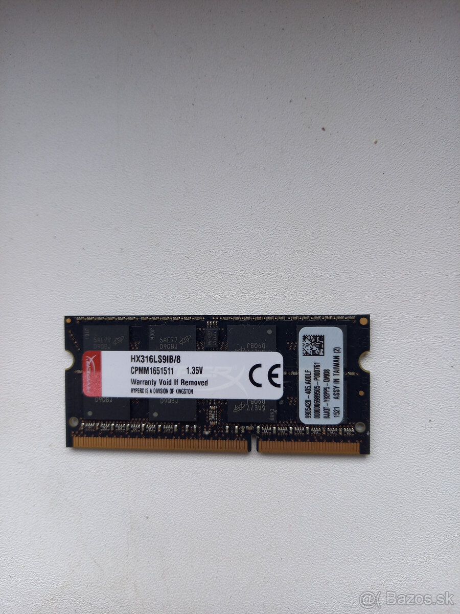 RAM HyperX 8GB - 3