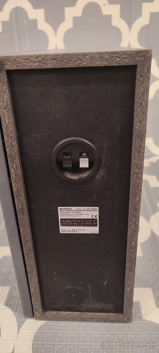 Subwoofer Sony SS-WS9 - 3