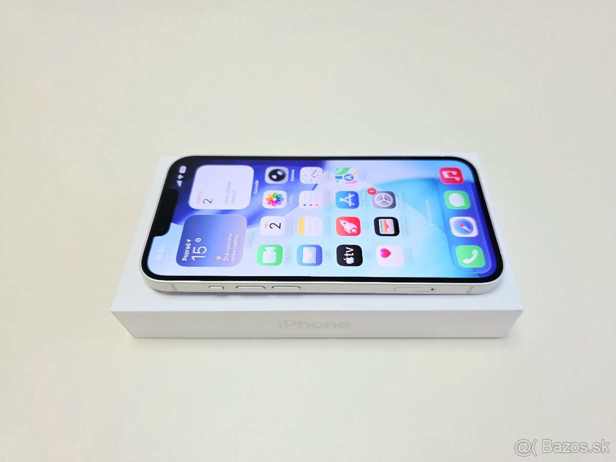 APPLE IPHONE 13 128gb STARLIGHT,BATERKA 100% - 3