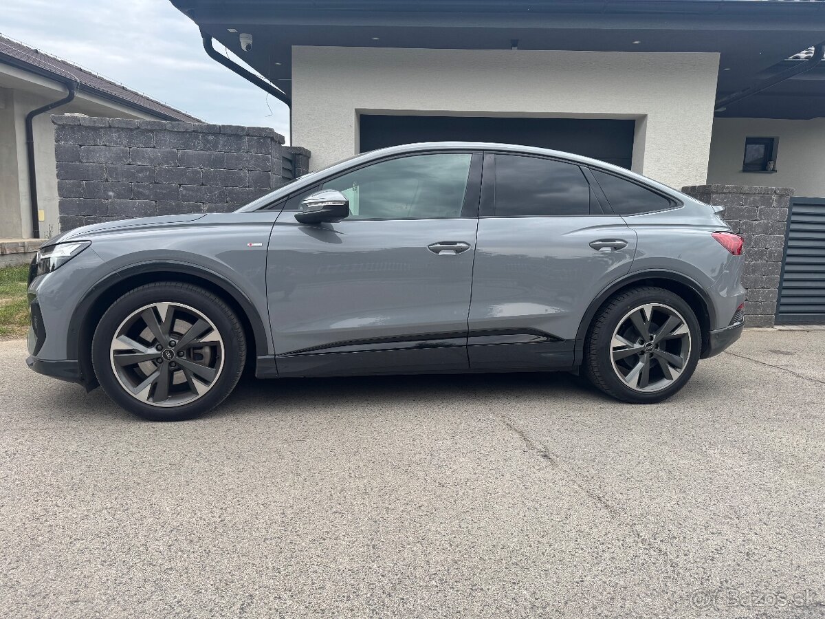Audi Q4 e-tron, sportback S-LINE assist