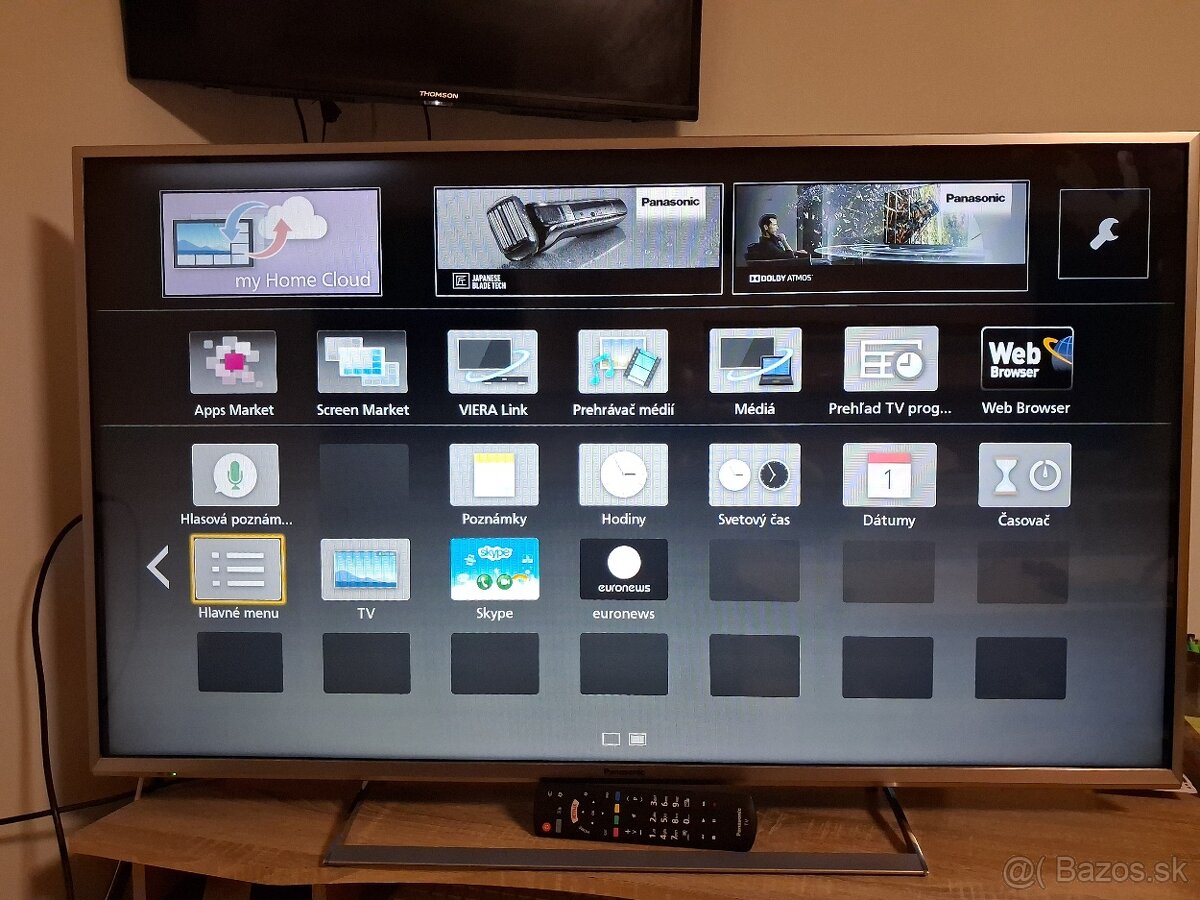 Predám 3D Full HD LED SMART PANASONIC TX-47AS740E - 3