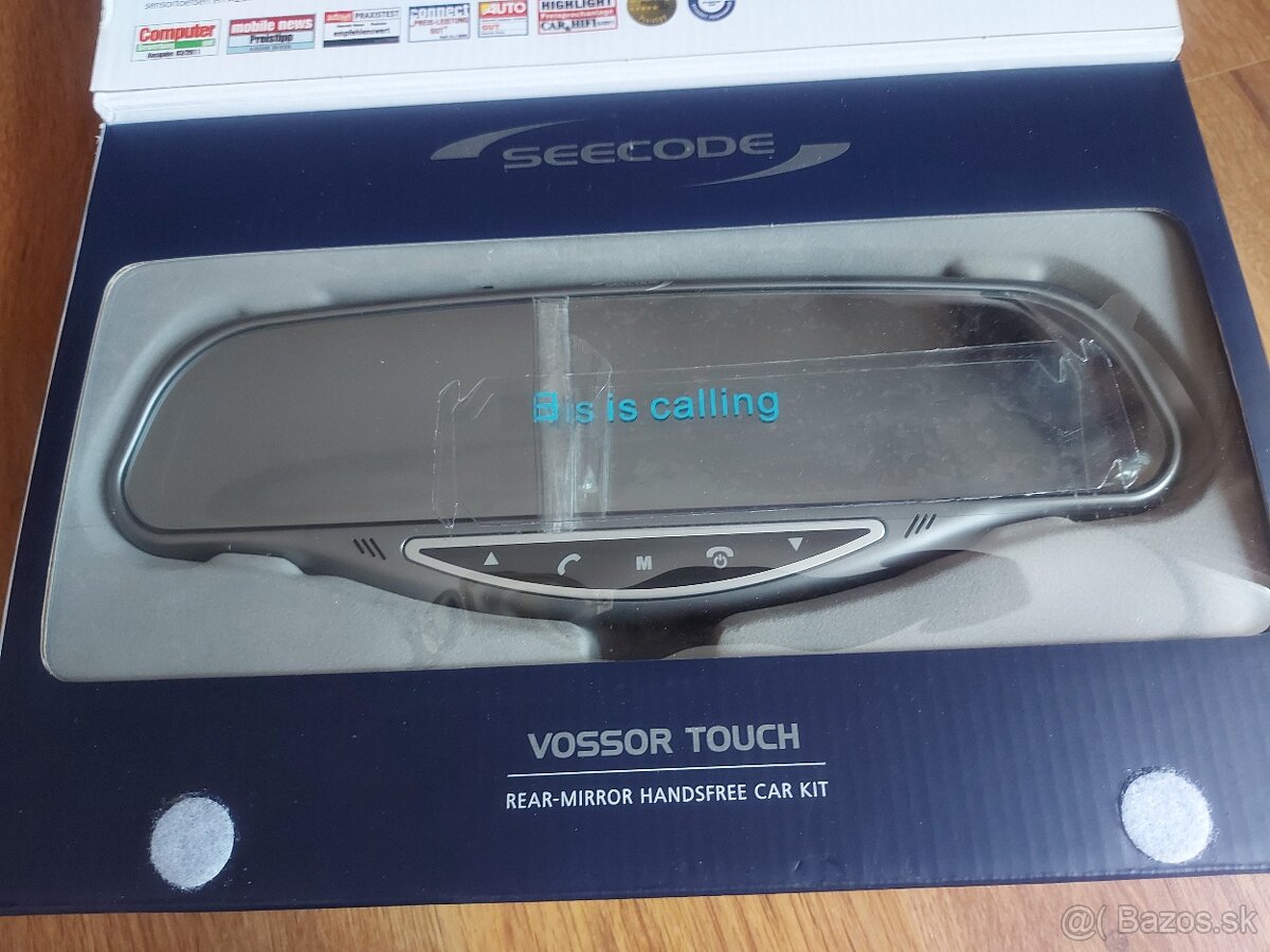 📞 Bluetooth Handsfree v spätnom zrkadle – Vossor Touch - 3